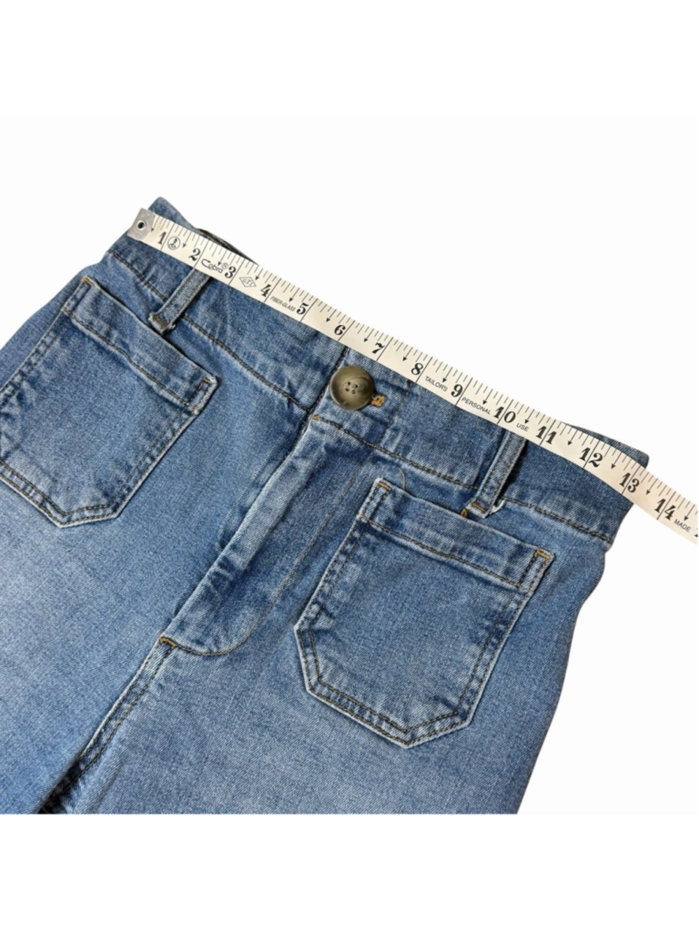 Anthropologie Pilcro The Skipper Wide Leg Crop Jeans Hi-Rise 26 Patch Pocket - Picture 4 of 11